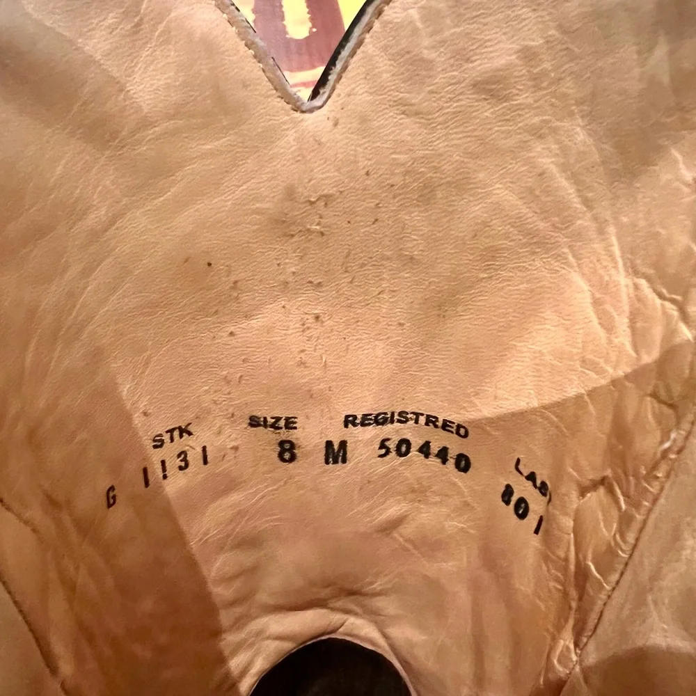 Corral Women's Studded Black Leather Cowboy Boots - Picture 7 of 8